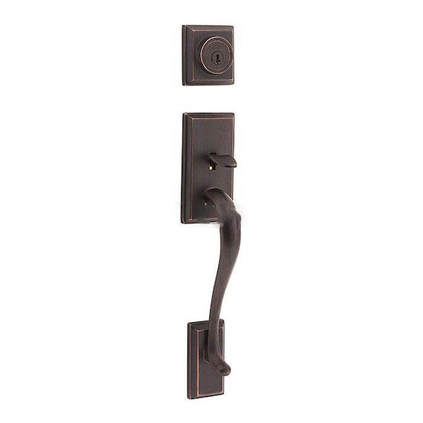 Hawthorne Exterior Single Cylinder Handleset Trim
